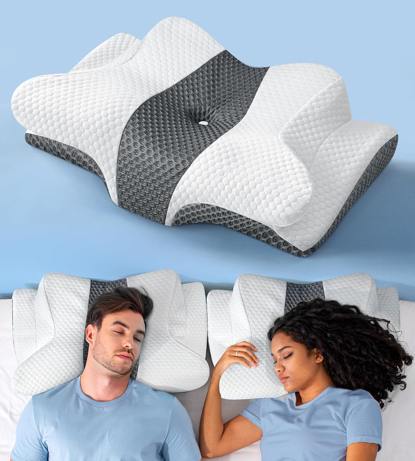 Vellaris™ Ergonomic Memory Foam Pillow